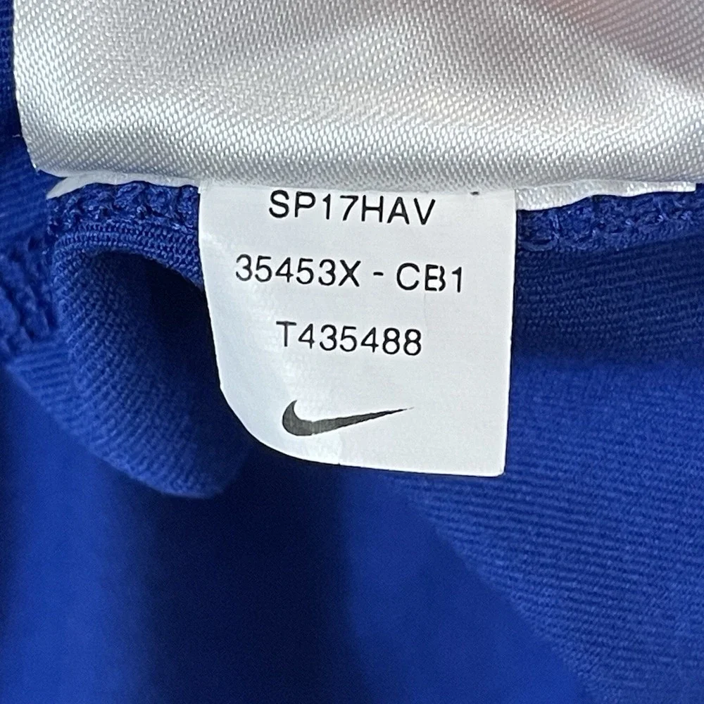 Nike Sweater Mens Medium Blue Chicago Cubs Royal‎ Element 1/2 Zip Performance